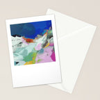 blue sky landscape abstract Stationery Card Gallery Image 2