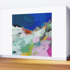 blue sky landscape abstract Wall Mural Gallery Image 2
