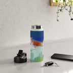 blue sky landscape abstract Water Bottle Gallery Image 4