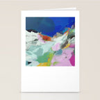 blue sky landscape abstract Stationery Card Gallery Image 2