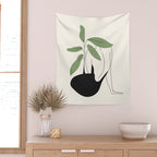 Minimal Line Shade 2 Wall Tapestry Gallery Image 2