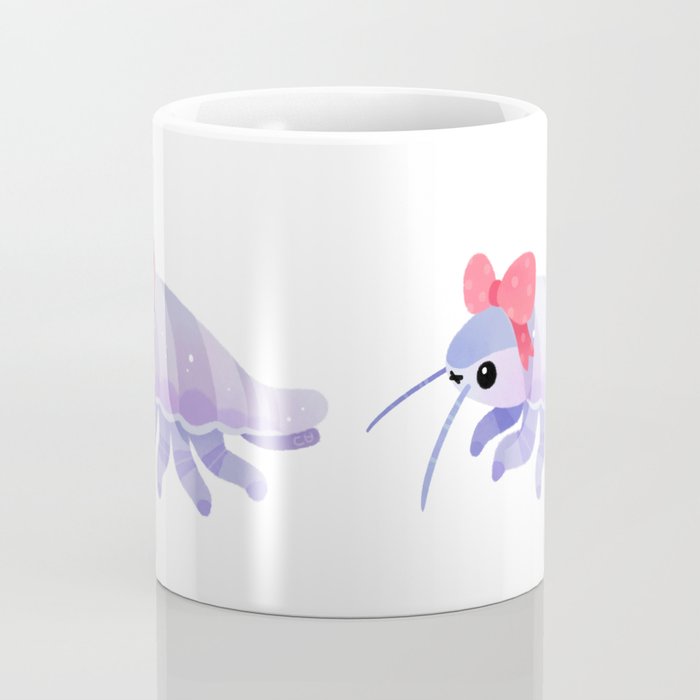 Ribbon giant isopod Coffee Mug Gallery Image 4