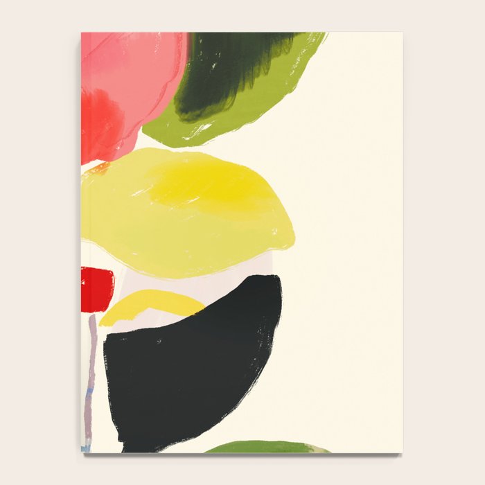 Minimal Abstract Colorful Plant Notebook Gallery Image 4