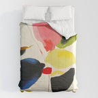 Minimal Abstract Colorful Plant Comforter Gallery Image 6