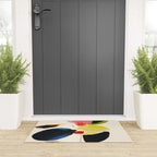 Minimal Abstract Colorful Plant Welcome Mat Gallery Image 3