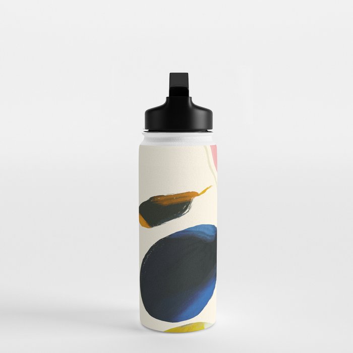 Minimal Abstract Colorful Plant Water Bottle Gallery Image 3