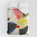 Minimal Abstract Colorful Plant Duvet Cover Gallery Image 6
