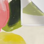 Minimal Abstract Colorful Plant Wall Tapestry Gallery Image 3