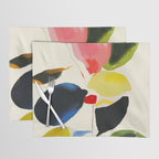 Minimal Abstract Colorful Plant Placemat Gallery Image 1