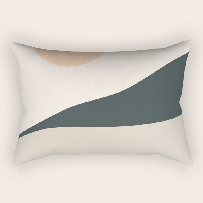 Abstract Art Landscape 14 Rectangular Pillow Gallery Image 1