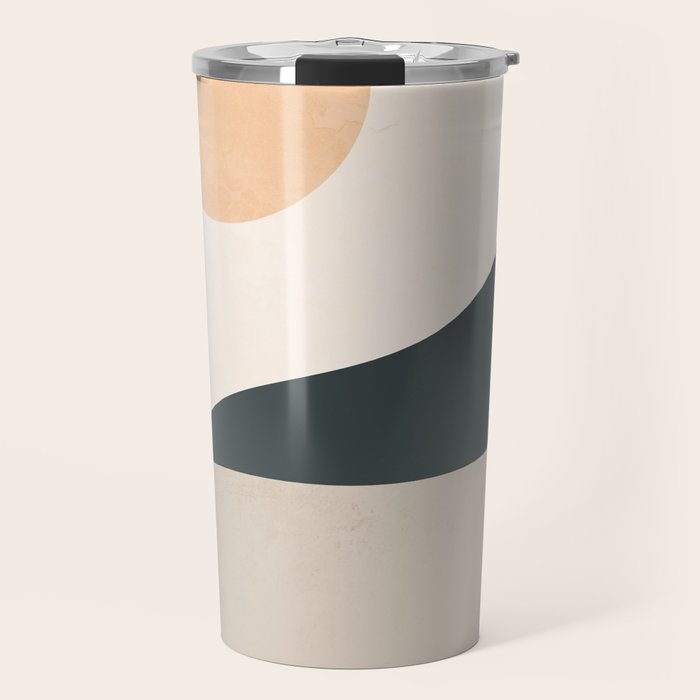 Abstract Art Landscape 14 Travel Mug Gallery Image 1