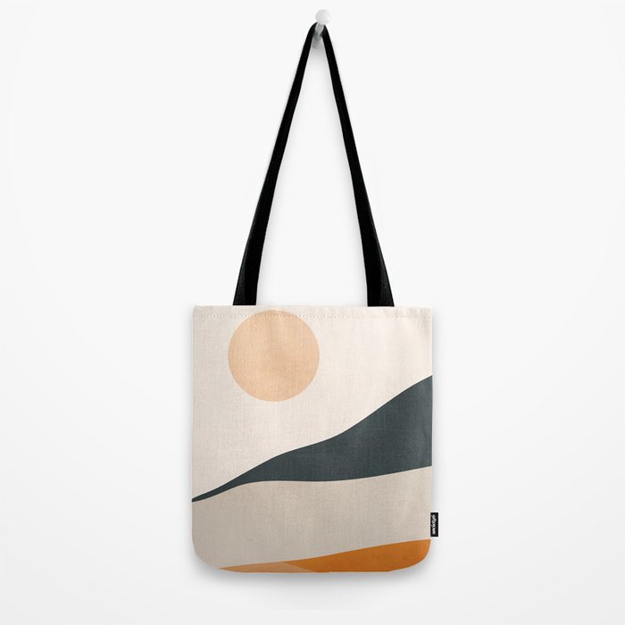 Abstract Art Landscape 14 Tote Bag Gallery Image 2
