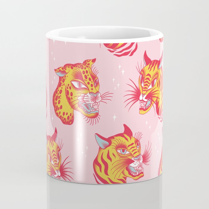 Tigerpop pattern Coffee Mug Gallery Image 4