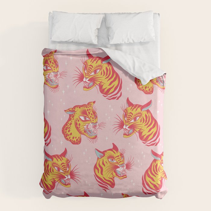 Tigerpop pattern Duvet Cover Gallery Image 6