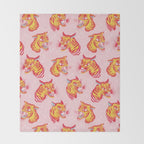 Tigerpop pattern Throw Blanket Gallery Image 2