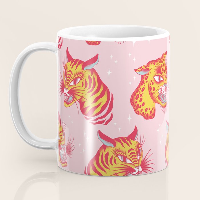Tigerpop pattern Coffee Mug Gallery Image 3