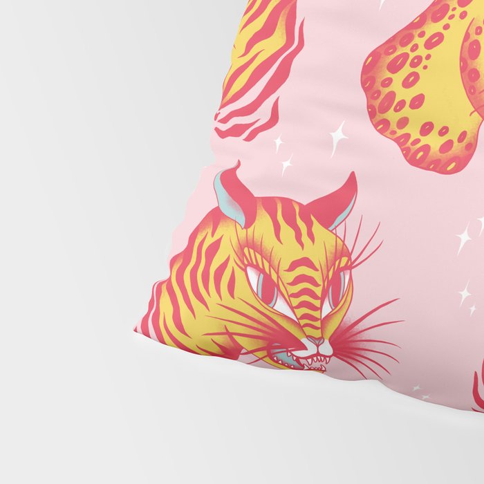 Tigerpop pattern Pillow Sham Gallery Image 4