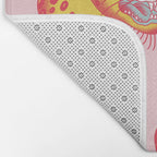 Tigerpop pattern Bath Mat Gallery Image 2