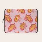 Tigerpop pattern Laptop Sleeve Gallery Image 1