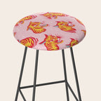 Tigerpop pattern Stool Gallery Image 2