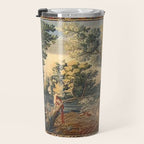 Antique 17th Century French Aubusson Verdure Garden Tapestry Travel Mug Gallery Image 3