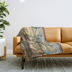 Antique 17th Century French Aubusson Verdure Garden Tapestry Throw Blanket Gallery Image 1