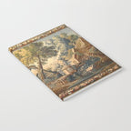 Antique 17th Century French Aubusson Verdure Garden Tapestry Notebook Gallery Image 2