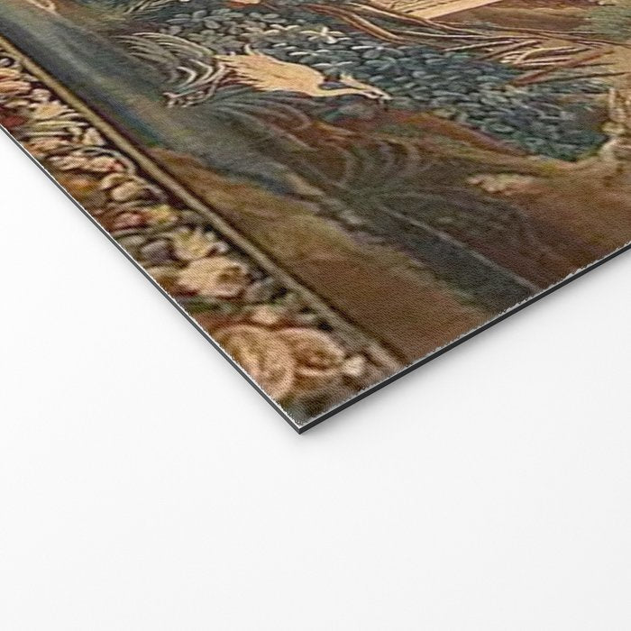 Antique 17th Century French Aubusson Verdure Garden Tapestry Welcome Mat Gallery Image 2