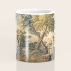 Antique 17th Century French Aubusson Verdure Garden Tapestry Coffee Mug Gallery Image 4
