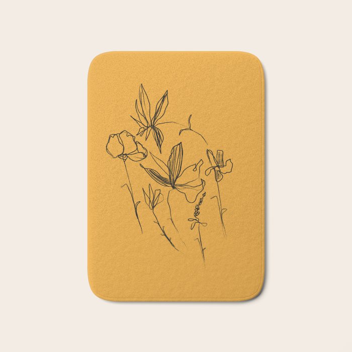 Remember The Small Joys Of Spring Bath Mat Gallery Image 1