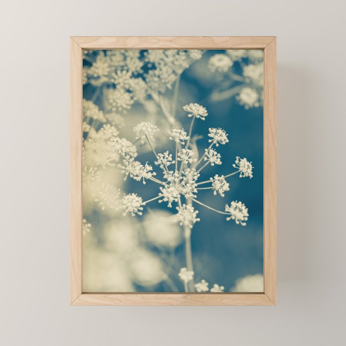 Indigo Dill Botanical Study 2 Mini Art Print Gallery Image 1