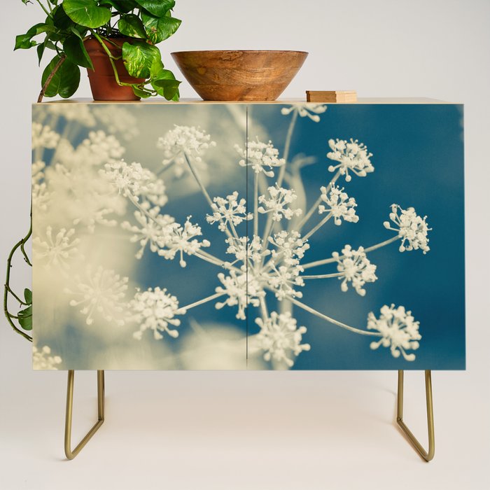 Indigo Dill Botanical Study 2 Credenza Gallery Image 1