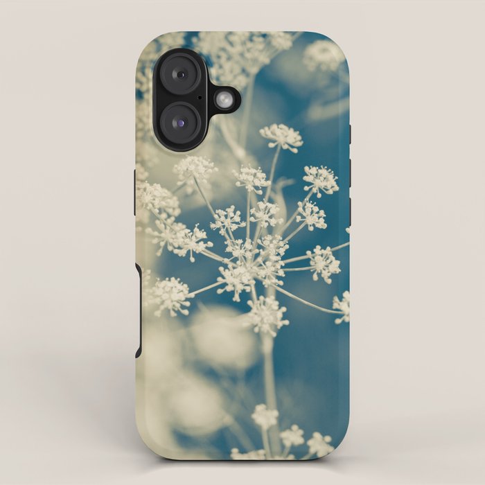 Indigo Dill Botanical Study 2 iPhone Case Gallery Image 1
