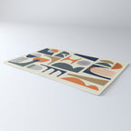 Mid century modern abstract pattern 002 Rug Gallery Image 3