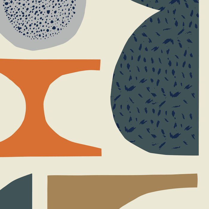 Mid century modern abstract pattern 002 Coffee Mug Gallery Image 2