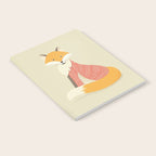 Whimsical Red Fox Notebook Gallery Image 2