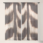Zebra - zebra stripes -zebra skin - genuine - beautiful  Window Curtain Gallery Image 21