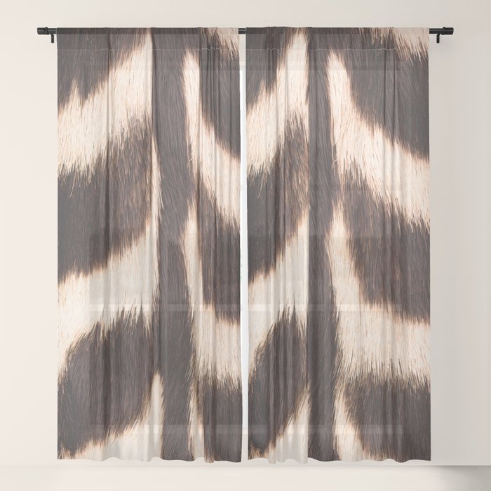 Zebra - zebra stripes -zebra skin - genuine - beautiful  Window Curtain Gallery Image 21