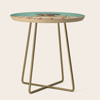 Dachshund Waiting For Breakfast Side Table Gallery Image 1