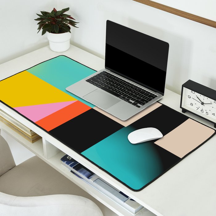 Modern Abstraction 4 Desk Mat Gallery Image 2