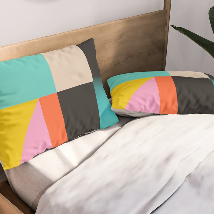 Modern Abstraction 4 Pillow Sham Gallery Image 2