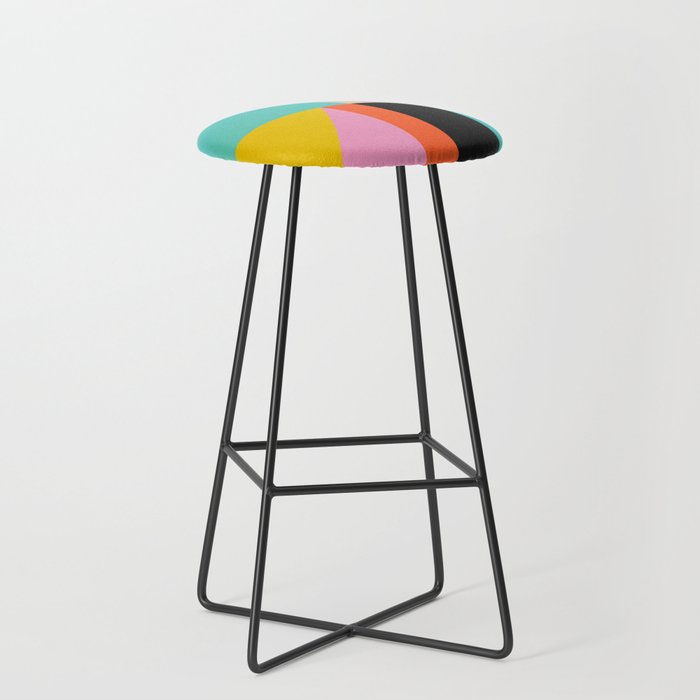 Modern Abstraction 4 Stool Gallery Image 1