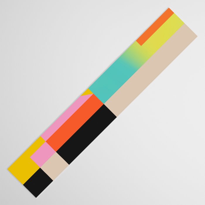 Modern Abstraction 4 Table Runner Gallery Image 3
