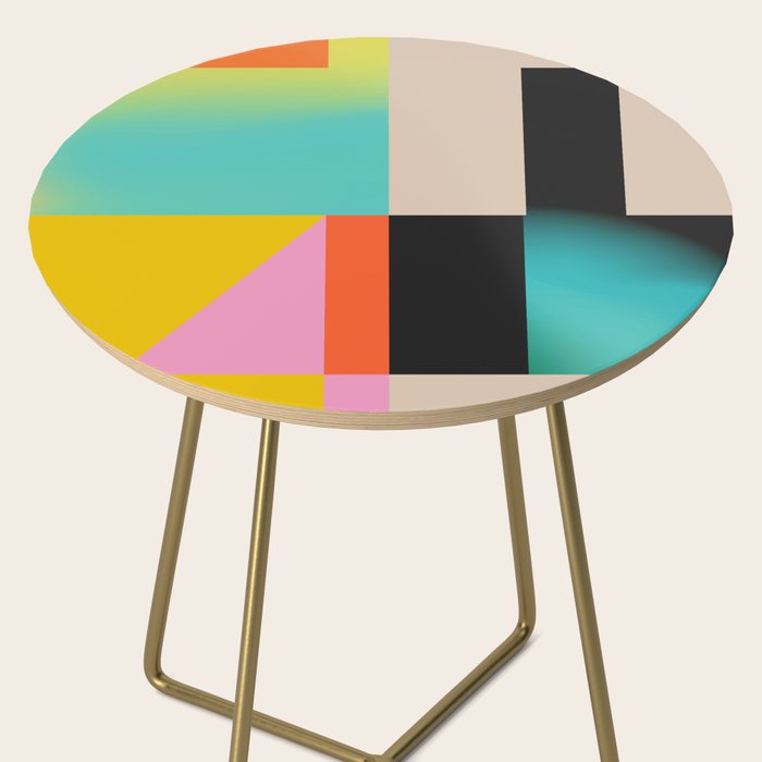 Modern Abstraction 4 Side Table Gallery Image 2