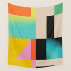 Modern Abstraction 4 Wall Tapestry Gallery Image 4