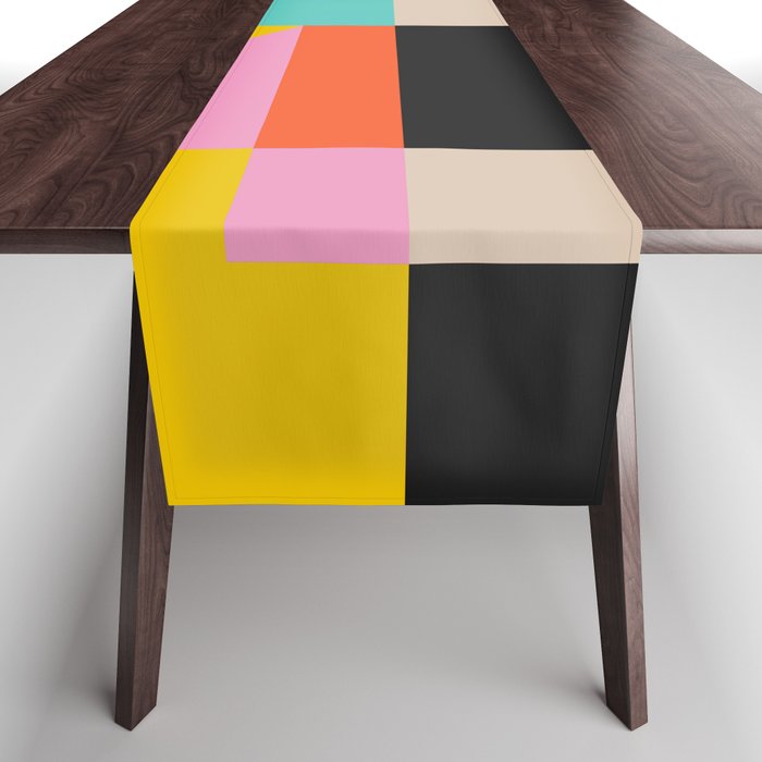 Modern Abstraction 4 Table Runner Gallery Image 1