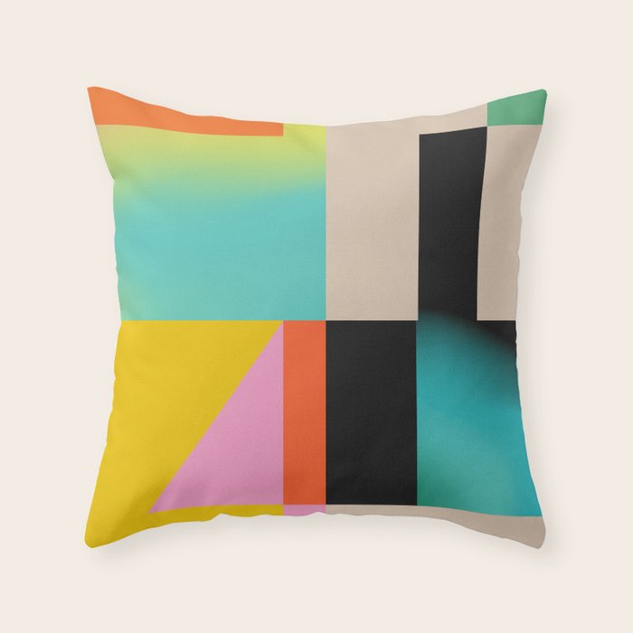 Modern Abstraction 4 Throw Pillow Gallery Image 6
