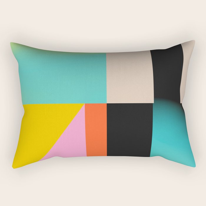 Modern Abstraction 4 Rectangular Pillow Gallery Image 2