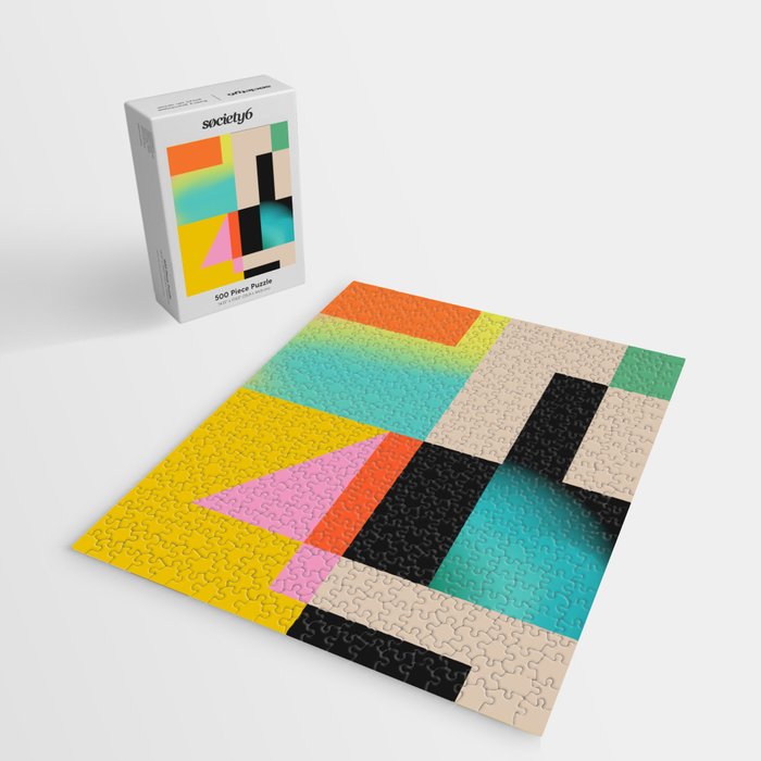Modern Abstraction 4 Jigsaw Puzzle Gallery Image 2
