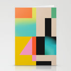 Modern Abstraction 4 Stationery Card Gallery Image 2
